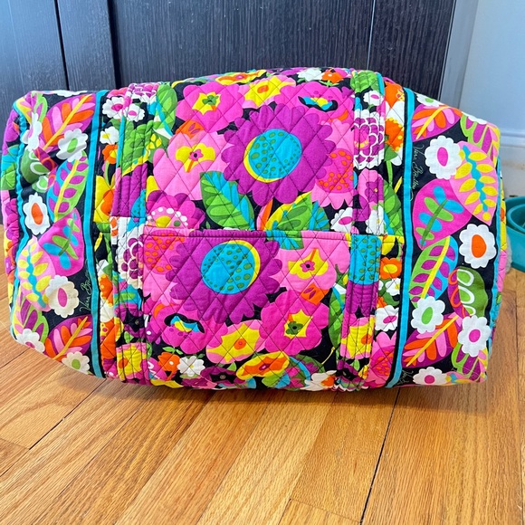 Vera Bradley Women's Floral Duffel Bag - Multicolor - Picture 4 of 7